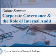 Corporate Governance & the Role of Internal Audit