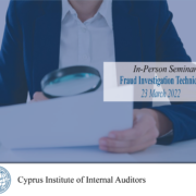 Seminar 23 March 2022 – ‘Fraud Investigation Techniques’
