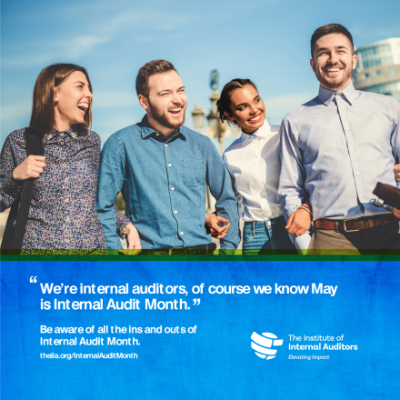 May is Internal Audit Month!